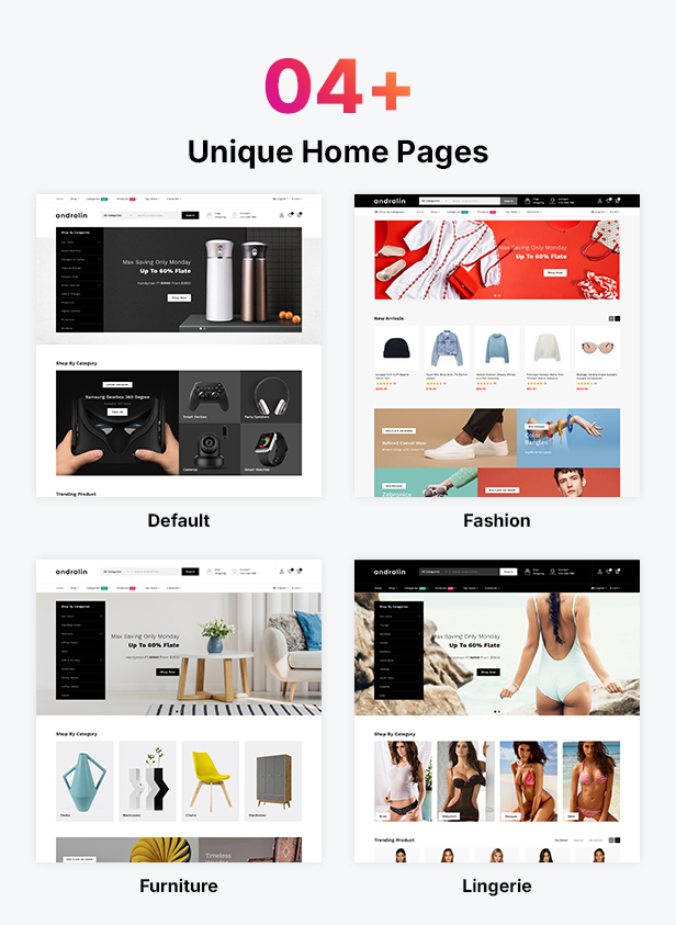 Androlin - Multipurpose Elementor Prestashop Responsive Theme