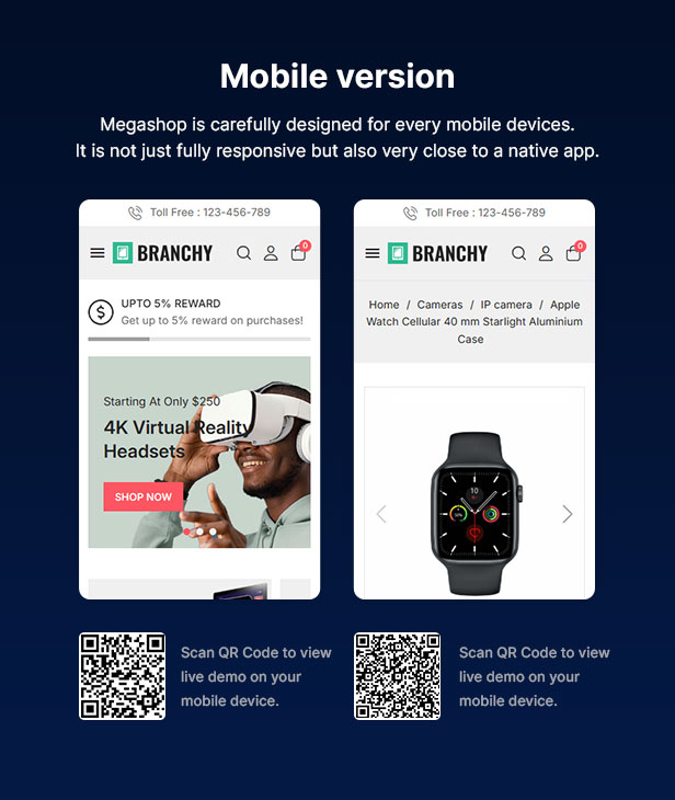 Branchy Elementor Prestashop Responsive Theme