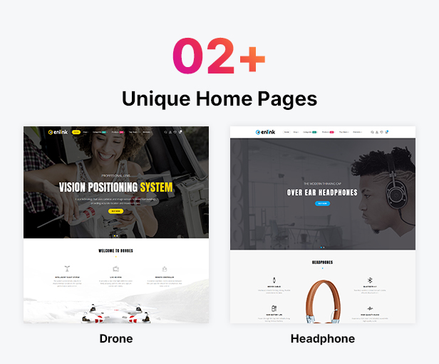 Enlink - Single Product Elementor PrestaShop Theme