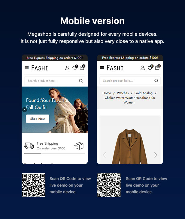 Fashi - Multipurpose Fashion Store Elementor Prestashop Responsive Theme