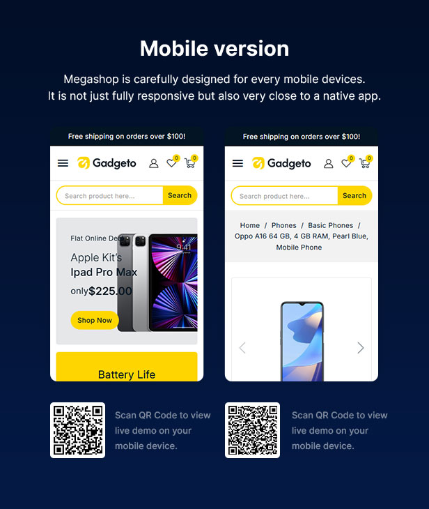 Gadgeto - Electronics Store Elementor Prestashop Responsive Theme - 4