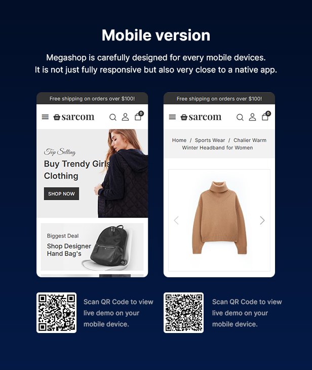 Sarcom - Multi purpose Elementor PrestaShop Theme