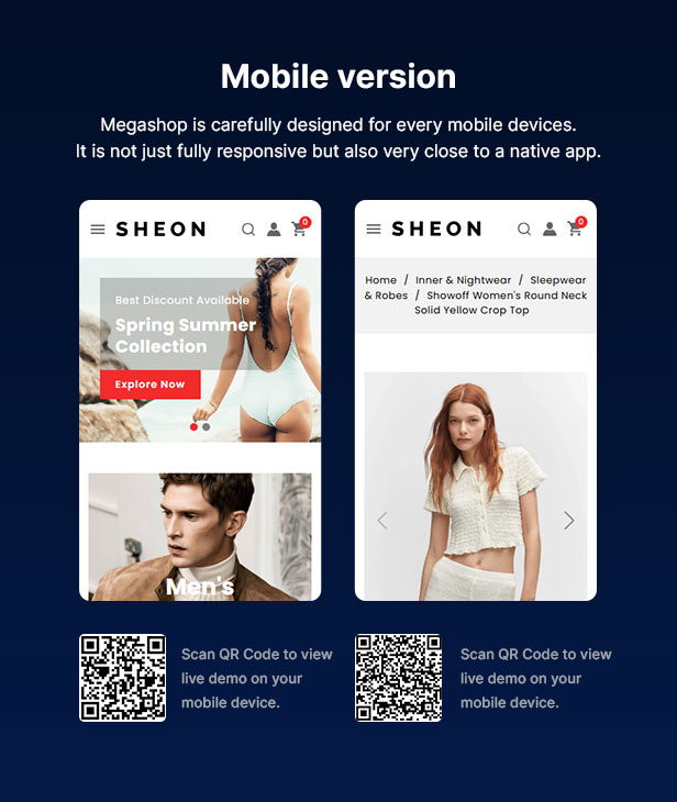 Sheon  - Multipurpose Elementor Prestashop Responsive Theme