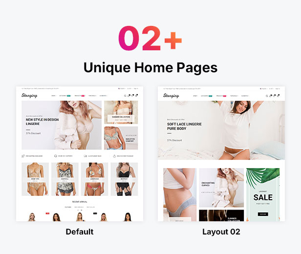 Stanging - Lingerie Shop Elementor Prestashop Responsive Theme