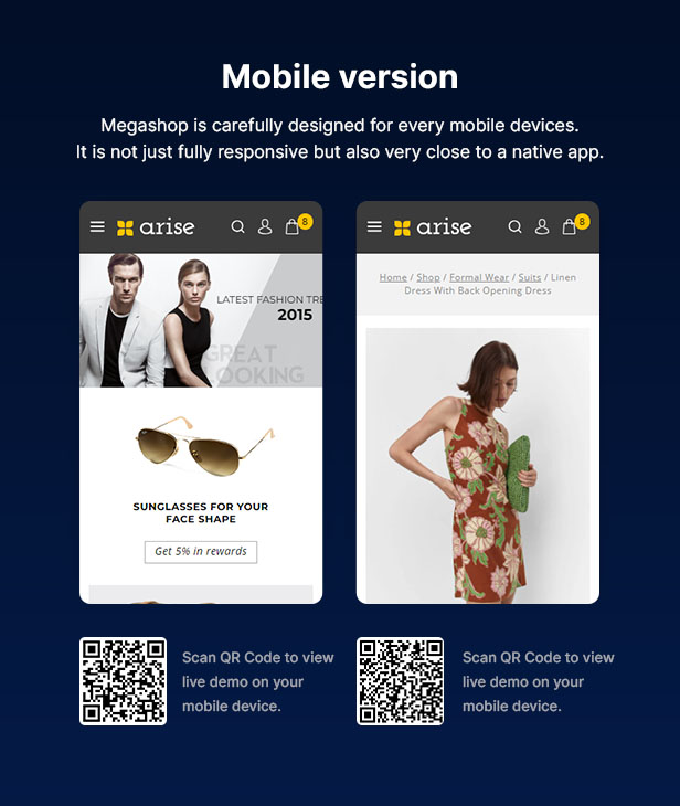 Arise WP - Chủ đề đáp ứng WooC Commerce - 8