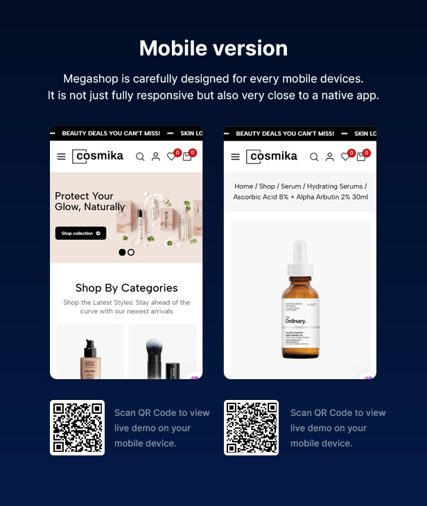 Cosmika - Beauty Cosmetics & Makeup SkinCare WooCommerce WordPress Theme - 5