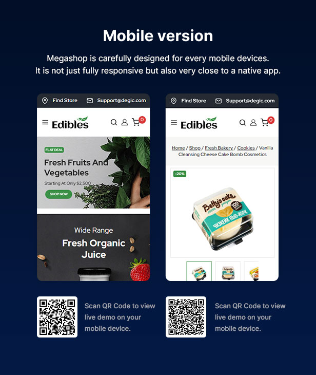 Edibles - Organic & Grocery Elementor WooCommerce Theme - 5