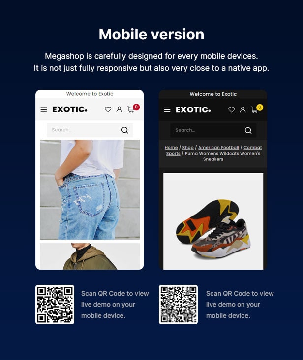 Exotic WP - Responsive WooCommerce Theme - 5