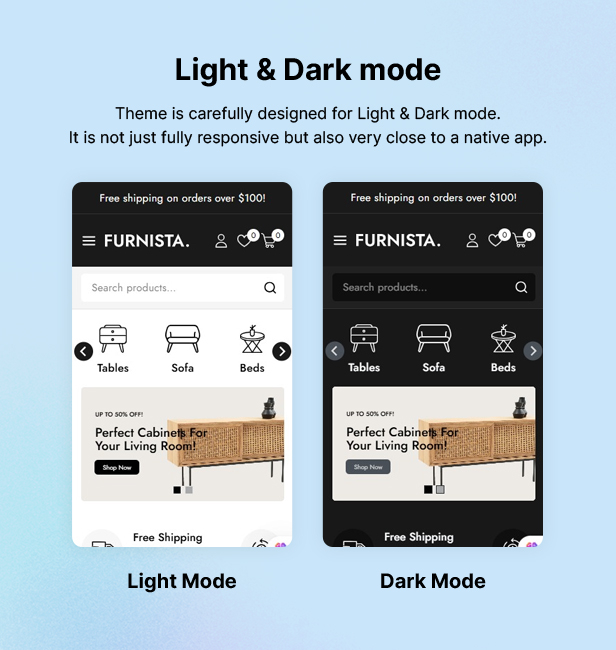Furnista - Furniture Store and Home Decor Interior WooCommerce Theme