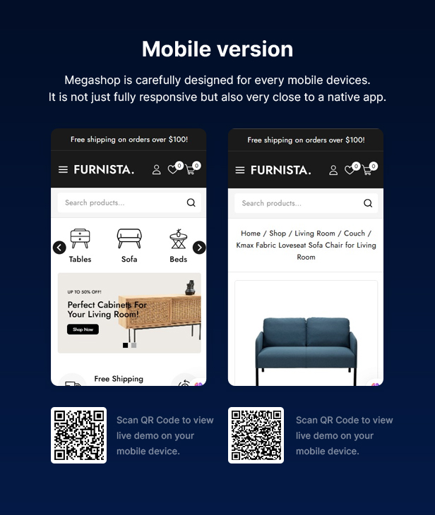 Furnista - Furniture Store and Home Decor Interior WooCommerce Theme