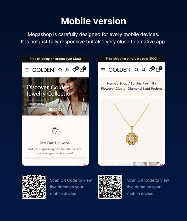 Golden - Jewelry Store and Gem Stone WordPress Theme - 5