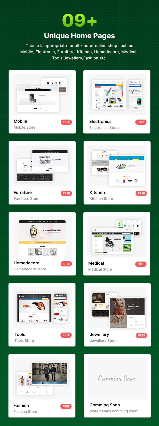 Harvest WP - Chủ đề WooCommerce đa năng Elementor - 2
