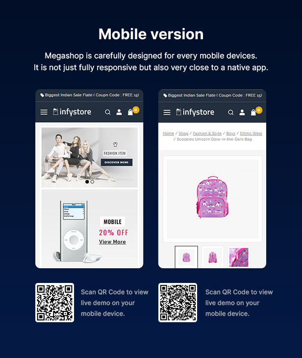 Infystore WP - Chủ đề WooC Commerce đa năng Elementor - 8