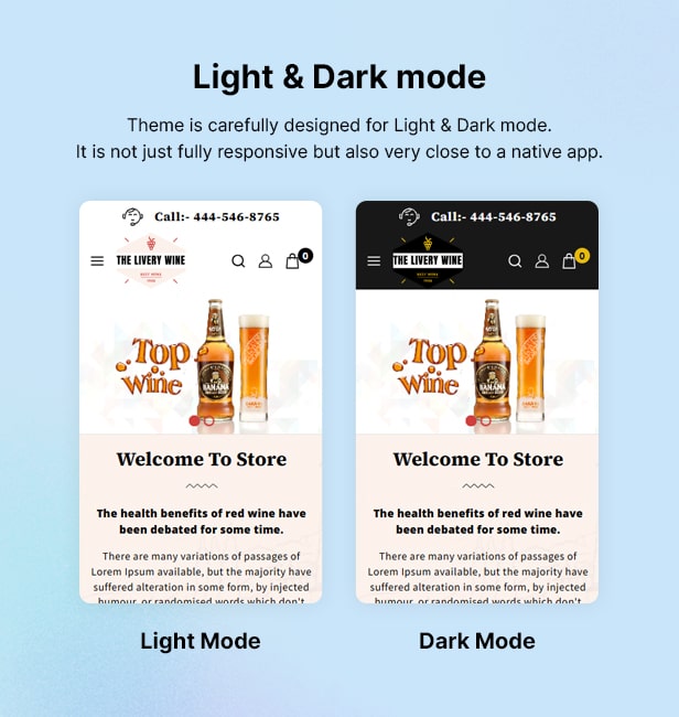 Livery Shop WP - Multipurpose WooCommerce Theme