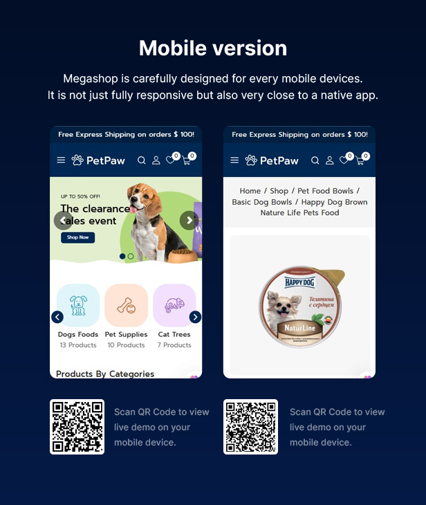 PetPaw - Pet Shop and Animal Care and Pet Food Elementor WooCommerce Theme - 5
