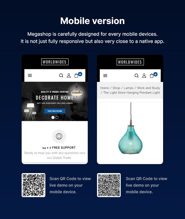 WorldWides - Multipurpose WooCommerce Theme